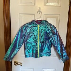 Iridescent Hooded Jacket